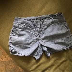 The Limited Chambray Shorts, Size 8